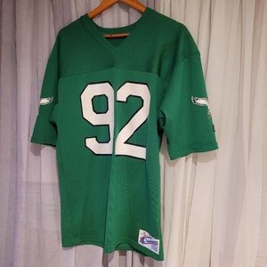 Vintage 1990s Champion Reggie White Mesh Eagles Shirt Medium